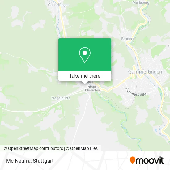 Карта Mc Neufra