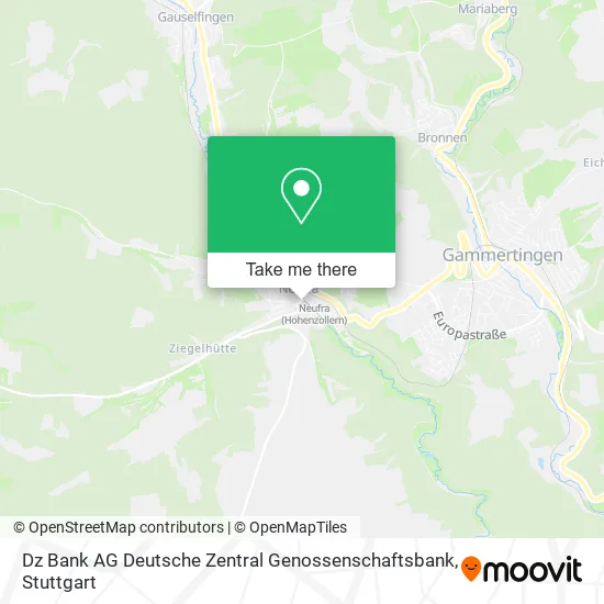 Карта Dz Bank AG Deutsche Zentral Genossenschaftsbank