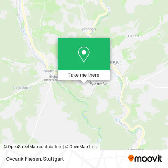 Карта Ovcarik Fliesen