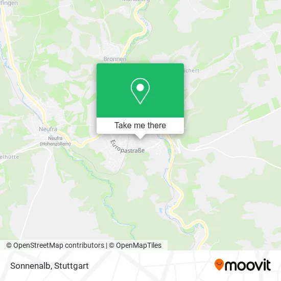 Карта Sonnenalb
