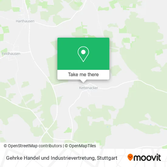 Карта Gehrke Handel und Industrievertretung