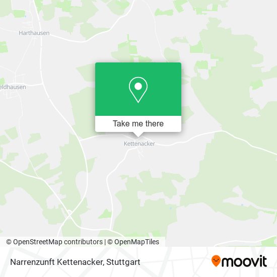 Narrenzunft Kettenacker map