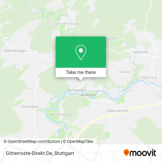Карта Gitterroste-Direkt.De