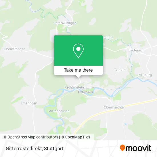 Карта Gitterrostedirekt