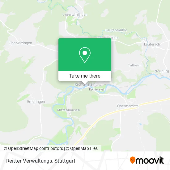 Карта Reitter Verwaltungs