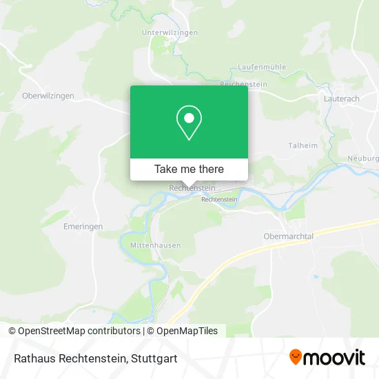 Карта Rathaus Rechtenstein