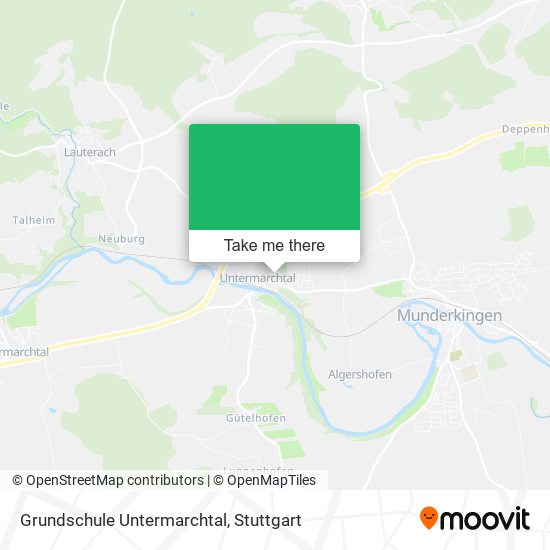 Grundschule Untermarchtal map