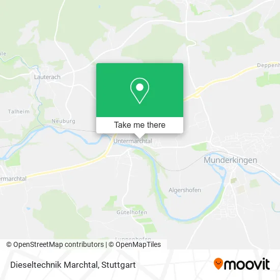 Карта Dieseltechnik Marchtal