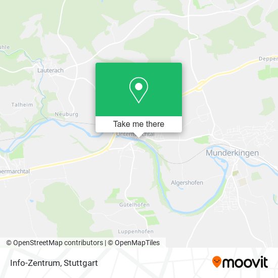 Info-Zentrum map