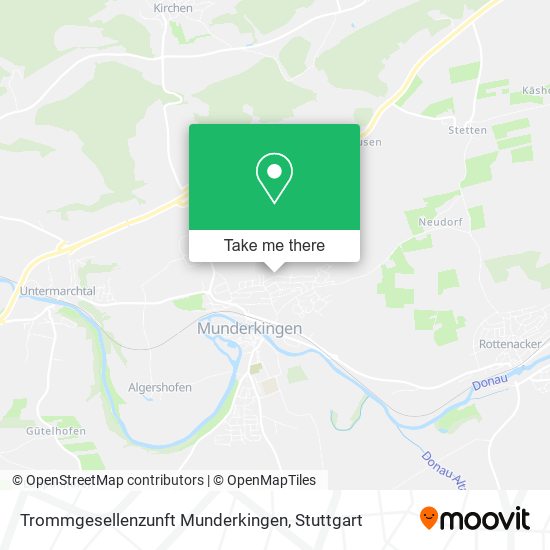 Trommgesellenzunft Munderkingen map