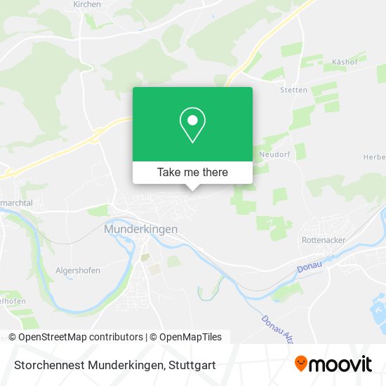 Storchennest Munderkingen map