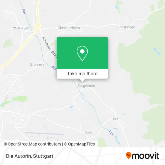 Карта Die Autorin