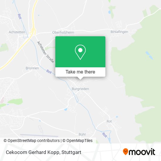Cekocom Gerhard Kopp map