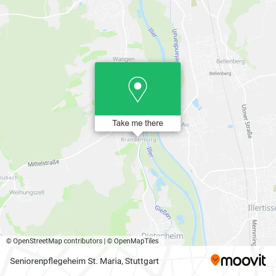 Карта Seniorenpflegeheim St. Maria