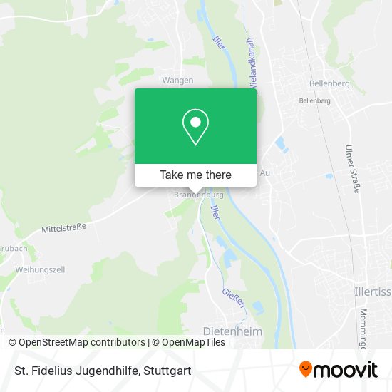 St. Fidelius Jugendhilfe map