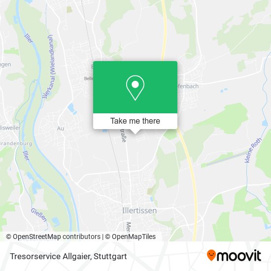 Tresorservice Allgaier map