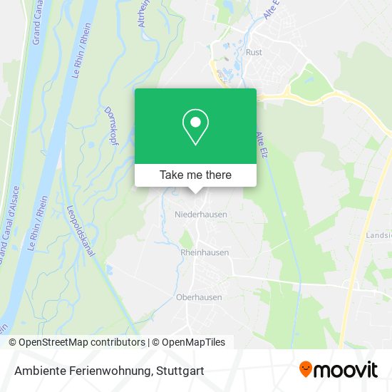 Ambiente Ferienwohnung map