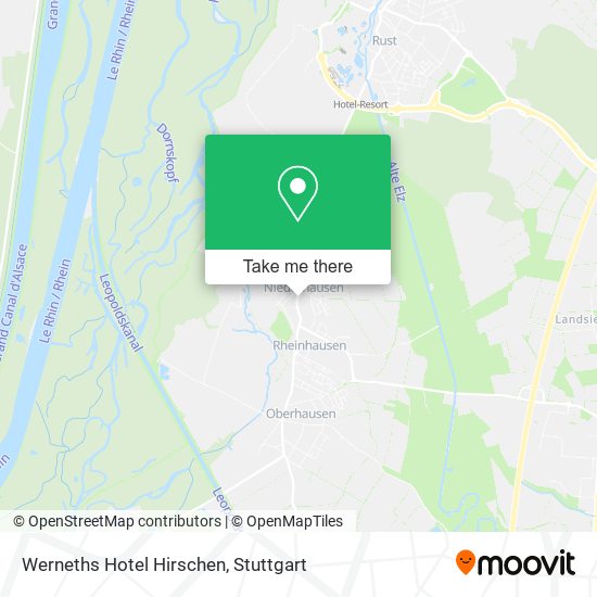 Werneths Hotel Hirschen map