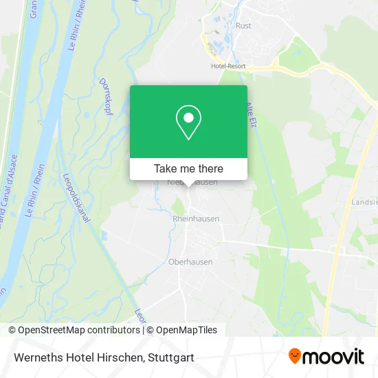 Карта Werneths Hotel Hirschen
