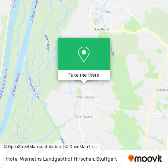 Карта Hotel Werneths Landgasthof Hirschen