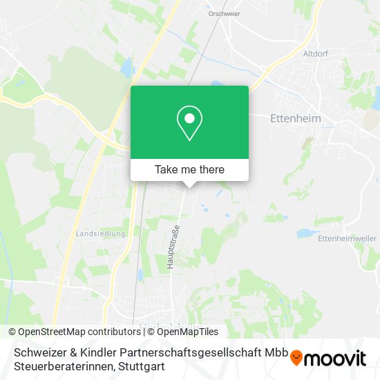 Schweizer & Kindler Partnerschaftsgesellschaft Mbb Steuerberaterinnen map