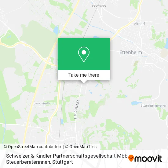 Карта Schweizer & Kindler Partnerschaftsgesellschaft Mbb Steuerberaterinnen