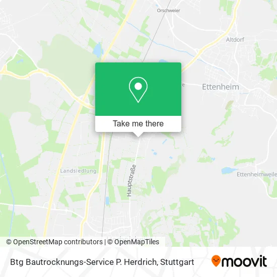 Карта Btg Bautrocknungs-Service P. Herdrich