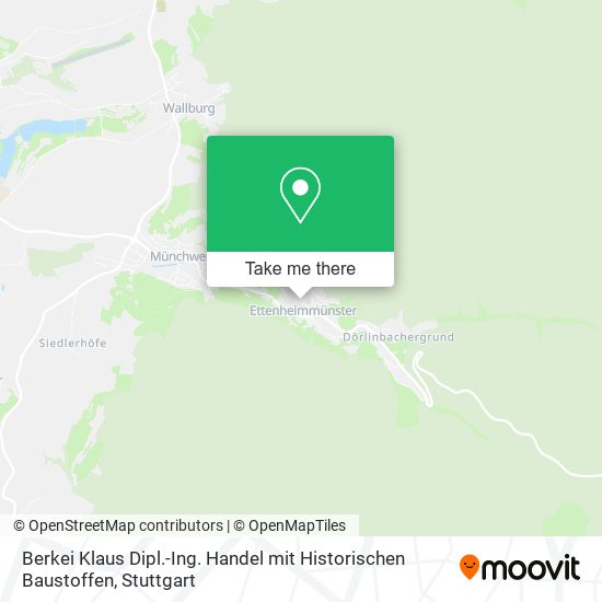 Berkei Klaus Dipl.-Ing. Handel mit Historischen Baustoffen map