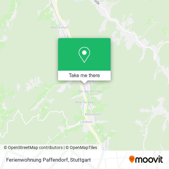 Ferienwohnung Paffendorf map