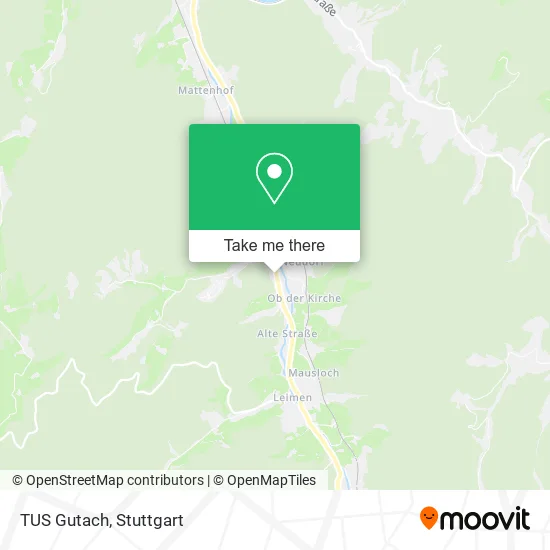 Карта TUS Gutach