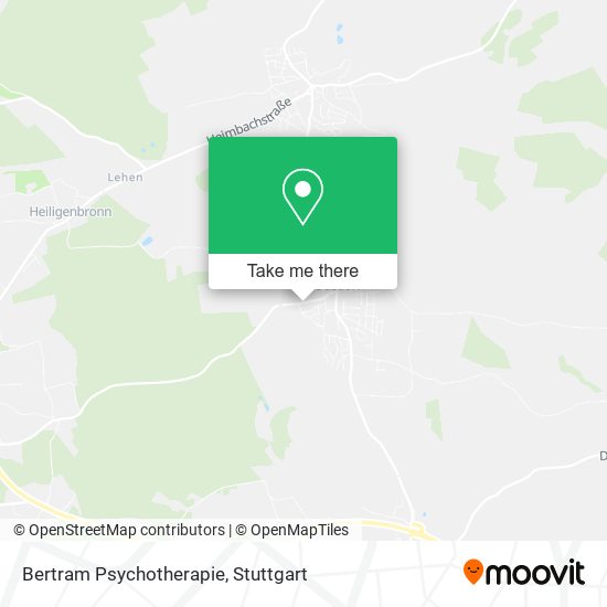 Bertram Psychotherapie map
