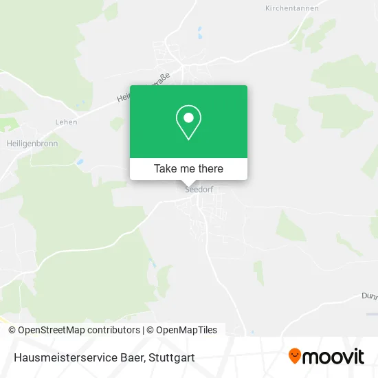 Карта Hausmeisterservice Baer
