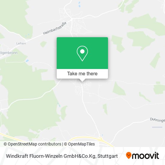 Карта Windkraft Fluorn-Winzeln GmbH&Co.Kg