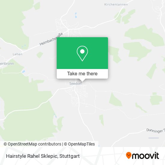 Hairstyle Rahel Sklepic map