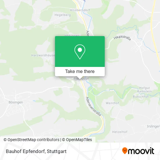 Карта Bauhof Epfendorf