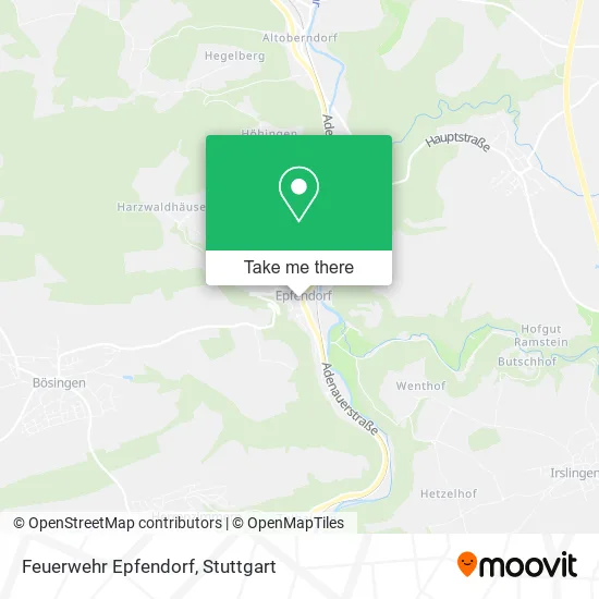 Карта Feuerwehr Epfendorf