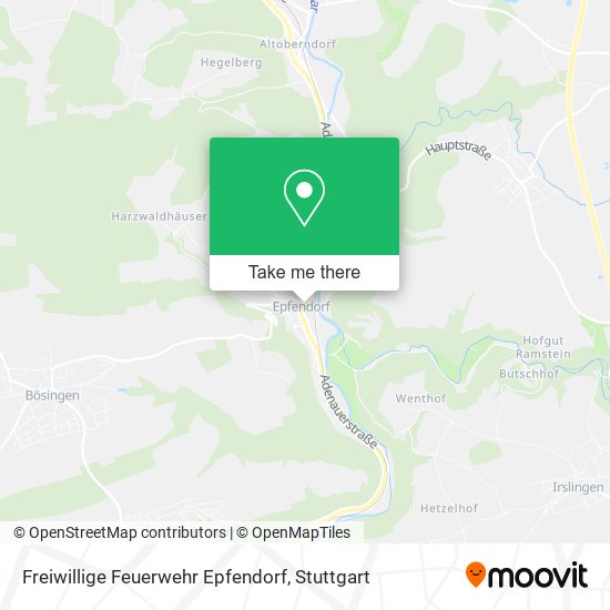 Freiwillige Feuerwehr Epfendorf map