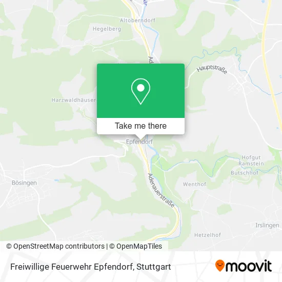 Карта Freiwillige Feuerwehr Epfendorf