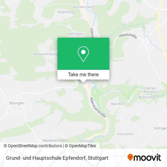 Grund- und Hauptschule Epfendorf map