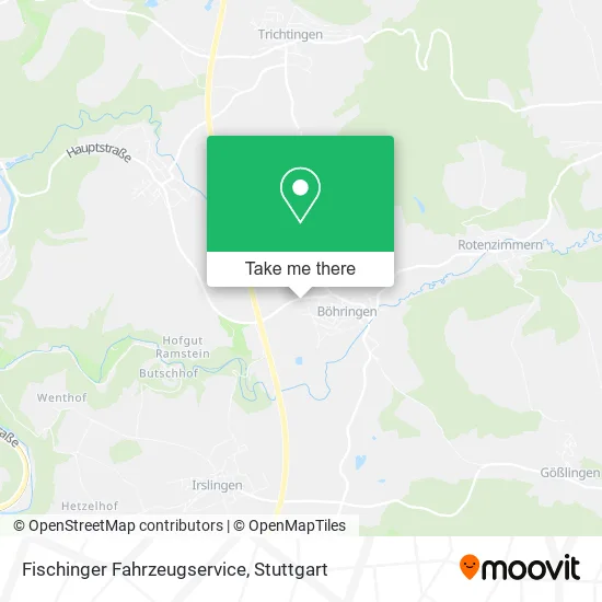 Карта Fischinger Fahrzeugservice