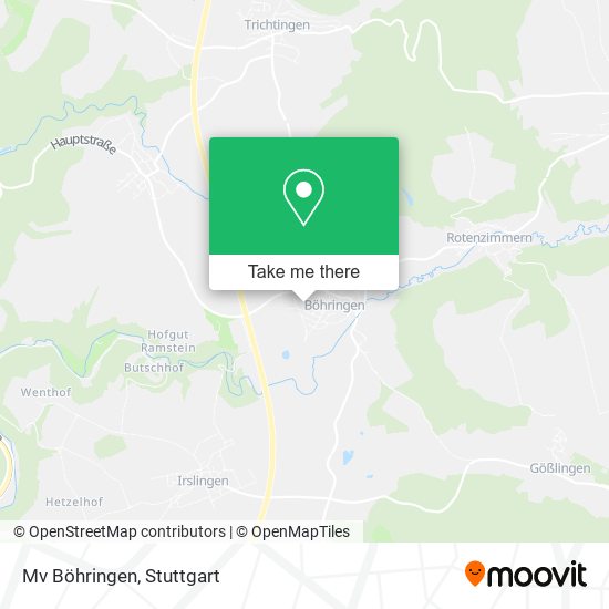 Mv Böhringen map