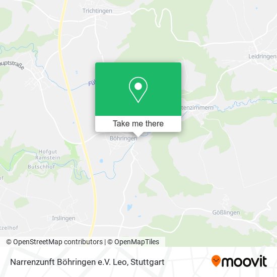 Narrenzunft Böhringen e.V. Leo map