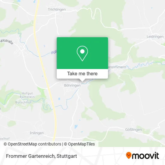 Карта Frommer Gartenreich