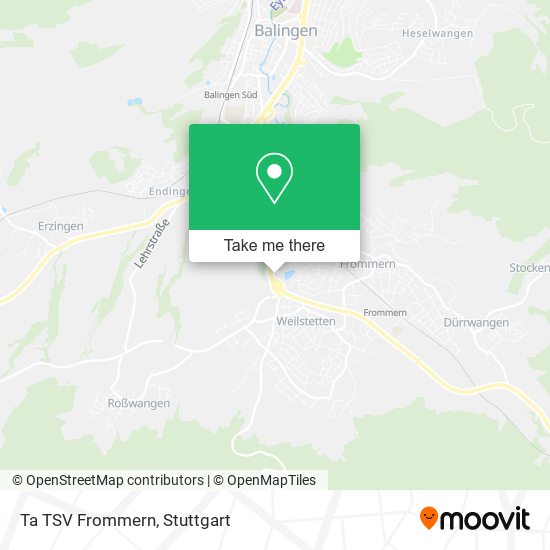 Карта Ta TSV Frommern
