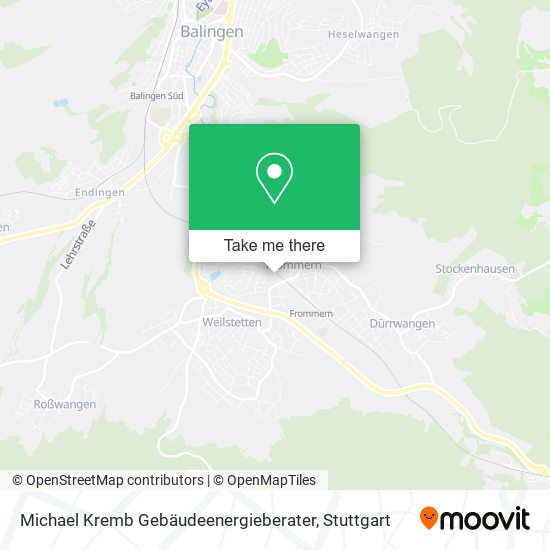 Michael Kremb Gebäudeenergieberater map