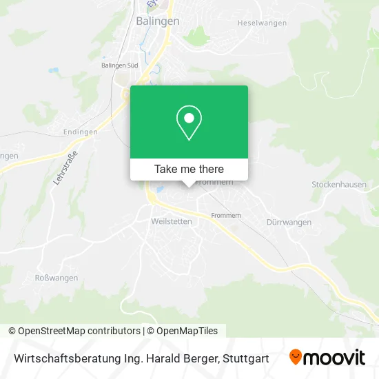 Карта Wirtschaftsberatung Ing. Harald Berger