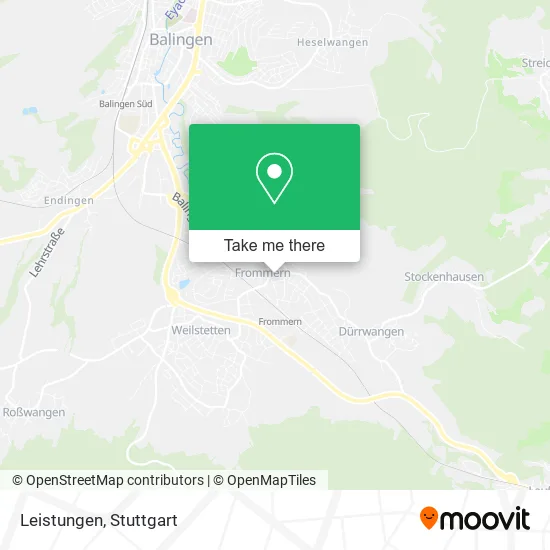 Карта Leistungen