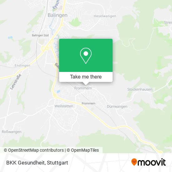Карта BKK Gesundheit