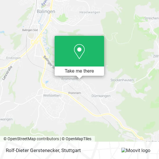 Карта Rolf-Dieter Gerstenecker