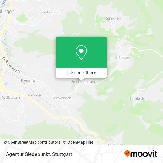 Карта Agentur Siedepunkt
